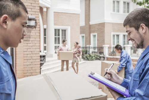 Man and van service helping with a Hampstead home move