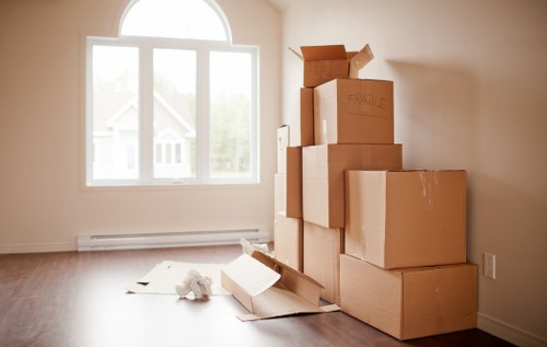 Commercial removal truck hire for an office move near Hampstead