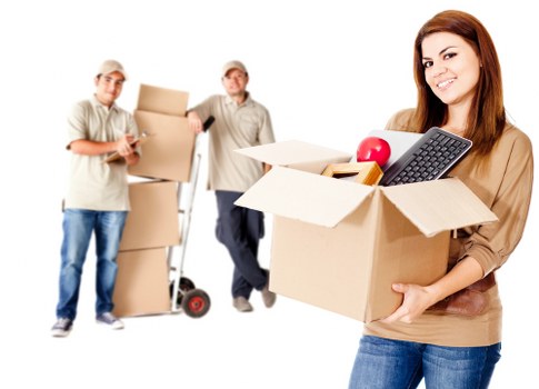 Residential movers loading boxes for a Hampstead relocation