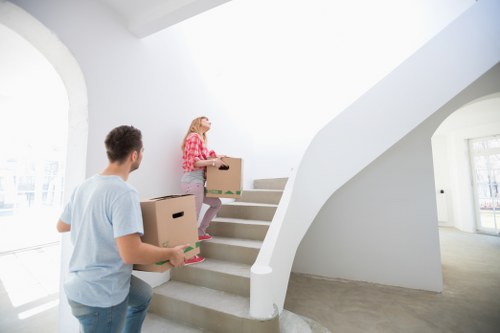 Residential and commercial moving truck support in Hampstead