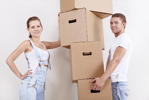 Commercial packing support for a Hampstead office relocation